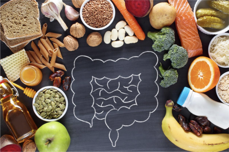 natural-products-for-bowel-gut-health-concept