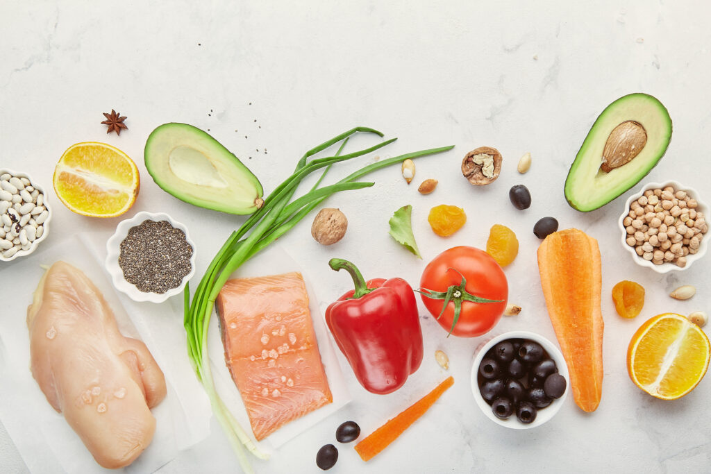 Foods from the Low FODMAP diet